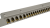Szyna izolowana uziemiająca N/PE 230/400VAC, 100A, 13,7×26,6mm, L=360 mm, 38P, IP20 NPE-Z-38 Tracon Electric