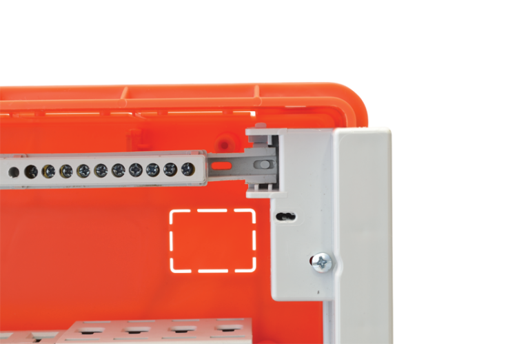 Szyna izolowana uziemiająca N/PE 230/400VAC, 100A, 13,7×26,6mm, L=360 mm, 38P, IP20 NPE-Z-38 Tracon Electric
