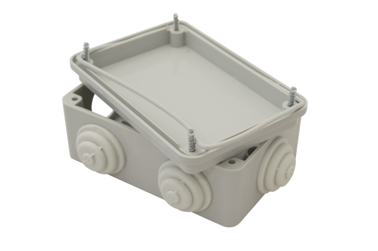 Natynkowa puszka połączeniowa 80×120×50,IP55 TQBY8125 Tracon Electric