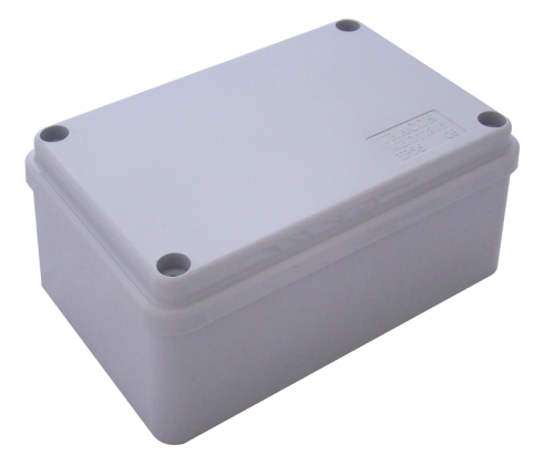 Obudowa elektroniczna, jasnoszara, pełna pokrywa 120×80×50mm, IP56 MED12085 Tracon Electric