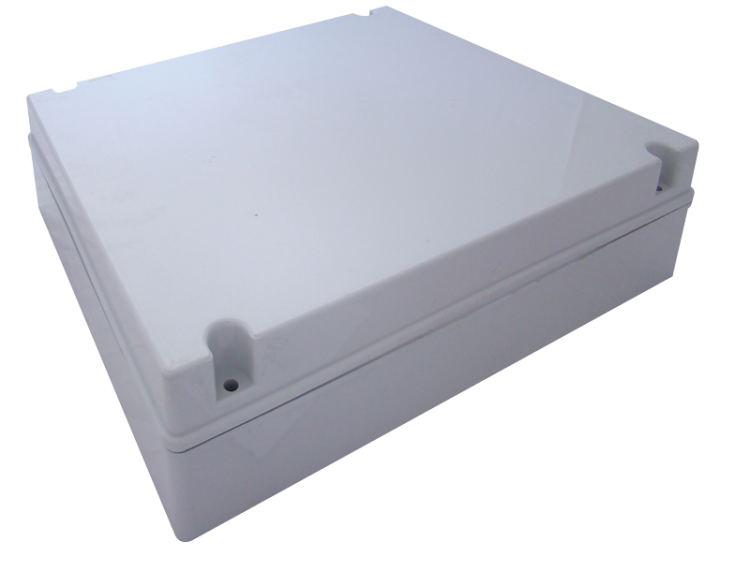 Obudowa elektroniczna, jasnoszara, pełna pokrywa 380×300×120mm, IP55 MED383012 Tracon Electric