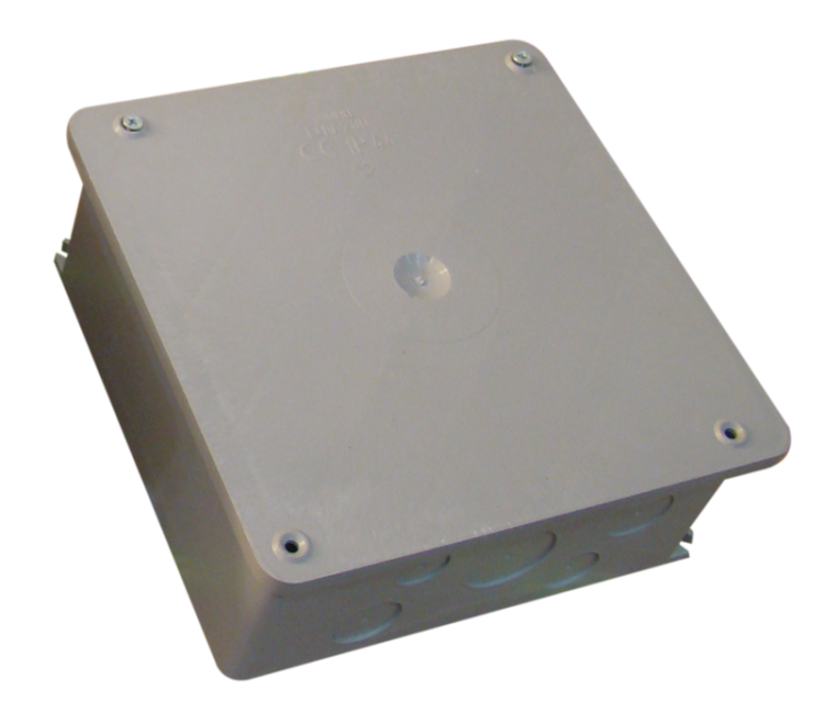 Plastikowa puszka montażowa, natynkowa, szara 200×200mm, IP44 DN200X200 Tracon Electric