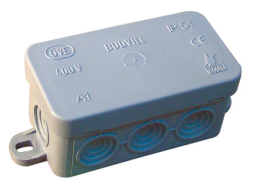 Elastyczna puszka montażowa, natynkowa, szara 80×42×40mm, IP54 PD75X35 Tracon Electric