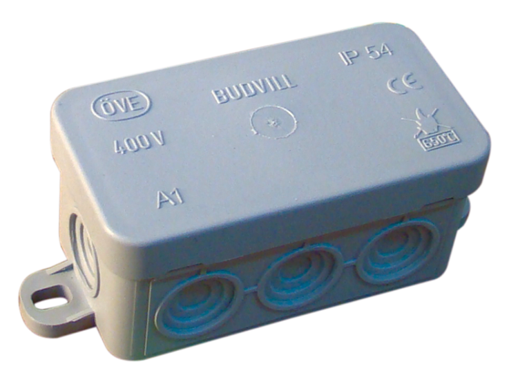 Elastyczna puszka montażowa, natynkowa, szara 80×42×40mm, IP54 PD75X35 Tracon Electric