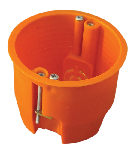 Puszka GIPS, głęboka, bez pokrywy, pomarańczowa 65×60mm GD60 Tracon Electric