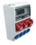Rozdzielnica przem. bez zabezpieczeń Out:4×SCHUKO+2×16A(3P+N+E)+1×32A(3P+N+E) TDB03-12M Tracon Electric