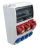 Rozdzielnica przem. z zabezpieczeniami Prot.:RCCB,MCB,Out:4×SCHUKO+2×16A(3P+N+E)+1×32A(3P+N+E) TDB03-12MV Tracon Electric