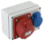 Rozdzielnica przemysłowa bez wyposażenia Out:1×SCHUKO+1×32A(3P+N+E) TDB11-0M Tracon Electric