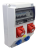 Rozdzielnica przemysłowa z zabezpiecz., okablowana, gotowa Prot.:RCCB,MCB,Out:2×SCHUKO+2×16A(3P+N+E) TDB15-12MV Tracon Electric