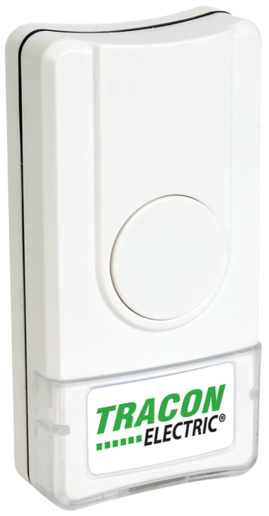 Dzwonek bezprzewodowy 3×AA, 1×CR2032, IP44, 100m, 10 music BELLW2-2V1 Tracon Electric