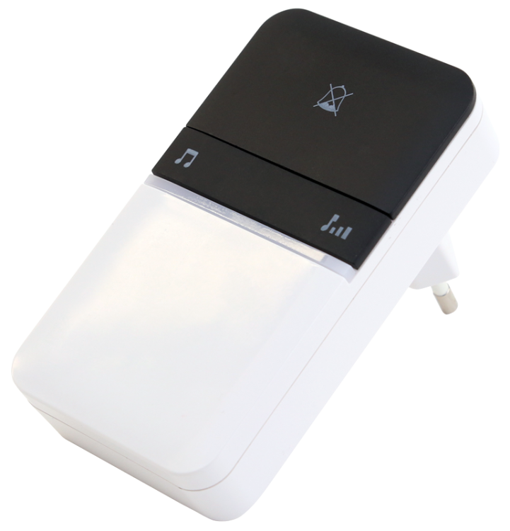 Dzwonek bezprzewodowy (kinetyczny) 230 VAC; IP44; 100 m; 16 music; 82 dB BELLW4-1V1 Tracon Electric