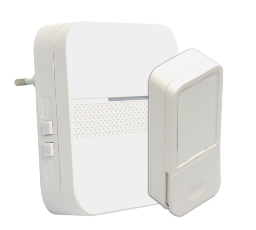 Dzwonek bezprzewodowy (kinetyczny) 230 VAC; IP44; 100 m; 16 music; 82 dB BELLW5-1V1 Tracon Electric