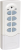 Gniazdo ze zdalnym sterowaniem 230VAC, 50Hz, 3600W, IP20, 433,92MHz RCS11 Tracon Electric