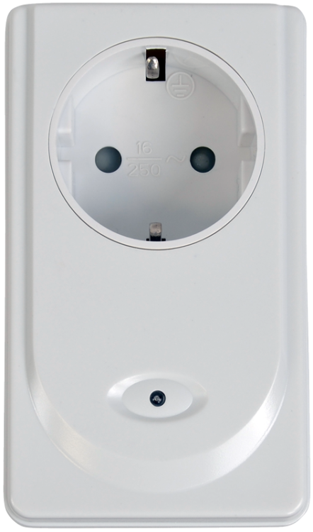 Gniazdo ze zdalnym sterowaniem 230VAC, 50Hz, 3600W, IP20, 433,92MHz RCS13 Tracon Electric