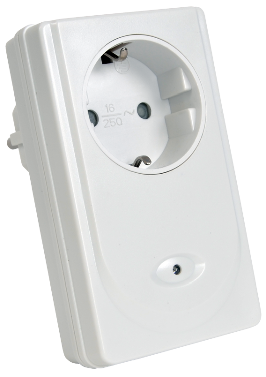 Gniazdo ze zdalnym sterowaniem 230VAC, 50Hz, 3600W, IP20, 433,92MHz RCS13 Tracon Electric