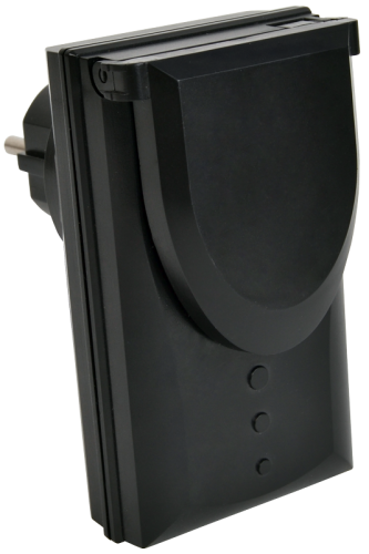 Gniazdo ze zdalnym sterowaniem 230VAC, 50Hz, 3600W, IP44, 433,92MHz RCS13-IP Tracon Electric