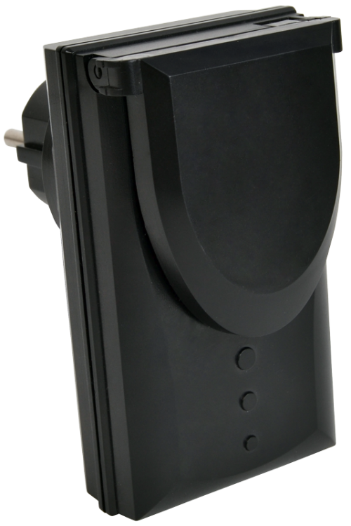 Gniazdo ze zdalnym sterowaniem 230VAC, 50Hz, 3600W, IP44, 433,92MHz RCS13-IP Tracon Electric