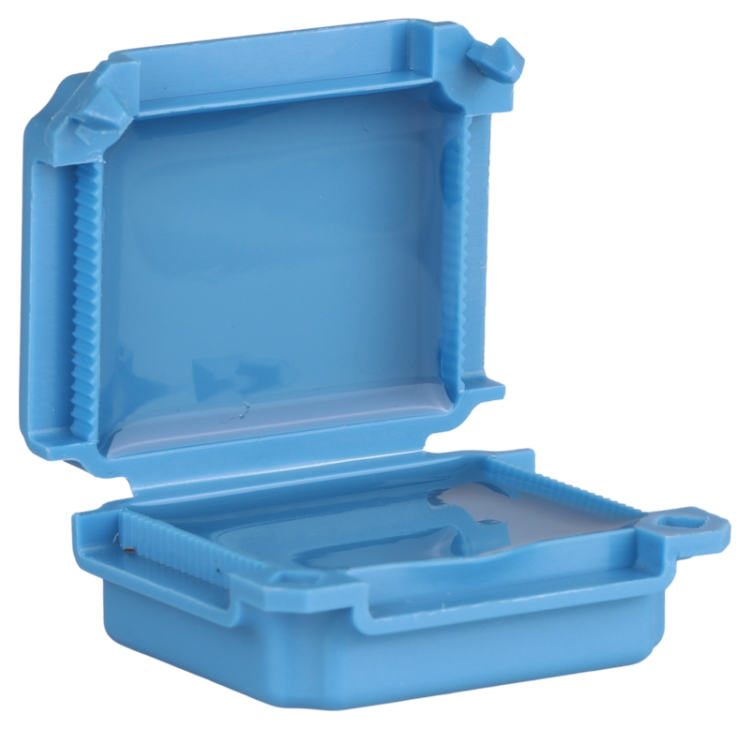 Wodoodporna obudowa z tworzywa sztucznego, niebieska 45x37x24mm, IPX8 BOXW2 Tracon Electric
