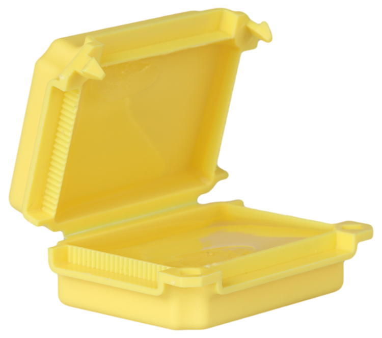 Wodoodporna obudowa z tworzywa sztucznego, żółta 53x39x24mm, IPX8 BOXW3 Tracon Electric