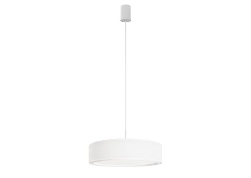 Lampa sufitowa wisząca Loft MIST III ZWIS 8942 NOWODVORSKI Lighting 3xE27 nowoczesna oświetleniowa Industrialna żyrandol abażur tkanina biały biała Inspiracje Premium