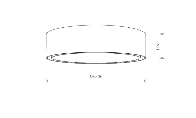 Lampa sufitowa Loft MIST VII 8944 NOWODVORSKI Lighting 7xE27 nowoczesna oświetleniowa Industrialna plafon abażur tkanina biały biała Inspiracje Premium