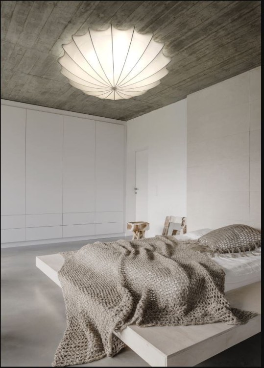 Lampa sufitowa Loft FORM L 9672 NOWODVORSKI Lighting 4xE27 nowoczesna oświetleniowa Industrialna plafon abażur tkanina biały biała Inspiracje Premium