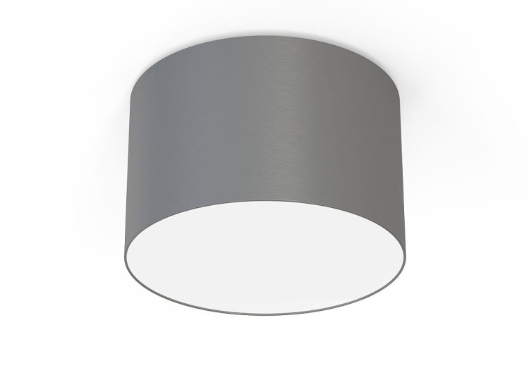 Lampa sufitowa Loft CAMERON GRAY III 9683 NOWODVORSKI Lighting 3xE27 nowoczesna oświetleniowa Industrialna plafon abażur tkanina szary Inspiracje Premium