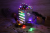 Lampki choinkowe, kolorowe, do użyt. na zewn./wewn. (X25029) 230VAC, 2+10M, 400LED, 3,6W, RGB, IP44 CHRSTHOB400RGB Tracon Electric