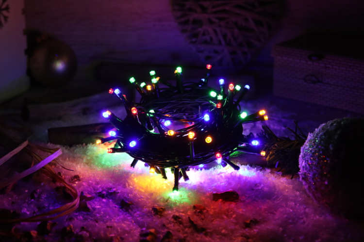 Programowalne lampki choinkowe, kolorowe,zewn./wewn.(X25048) 230VAC, 5+20M, 800LED, 6W, , RGB, IP44 CHRSTHOP800RGB Tracon Electric