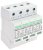 Ogranicznik przepięć T1+T2, AC, wymienne wkładki Uc:275V; Iimp:12,5kA; In:20kA; Imax:50kA; Up:1,3kV; 4P ESPD1+2-12.5-4P Tracon Electric