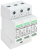 Ogranicznik przepięć T1+T2, AC, wymienne wkładki Uc:275V; Iimp:12,5kA; In:20kA; Imax:50kA; Up:1,3kV; 3P ESPD1+2-12.5-3P Tracon Electric