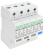 Ogranicznik przepięć T1+T2, AC, wymienne wkładki Uc:275V; Iimp:12,5kA; In:20/40kA; Imax:50kA; Up:1,3kV; 3+1P ESPD1+2-12.5-3+1P Tracon Electric