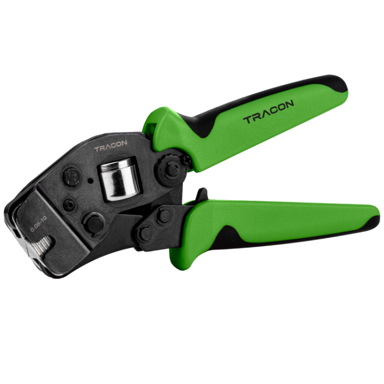 Praska do tulejek izolowanych, nieizolowanych i podwójnych 0,08-10mm2 9039-AUTO Tracon Electric