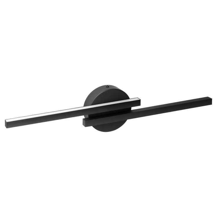TEKANO LED 14W, lampa nad lustro, 1540lm, 4000K, IP44, dł. 55 cm, aluminium, czarna AD-OM-6517L4/B ADVITI