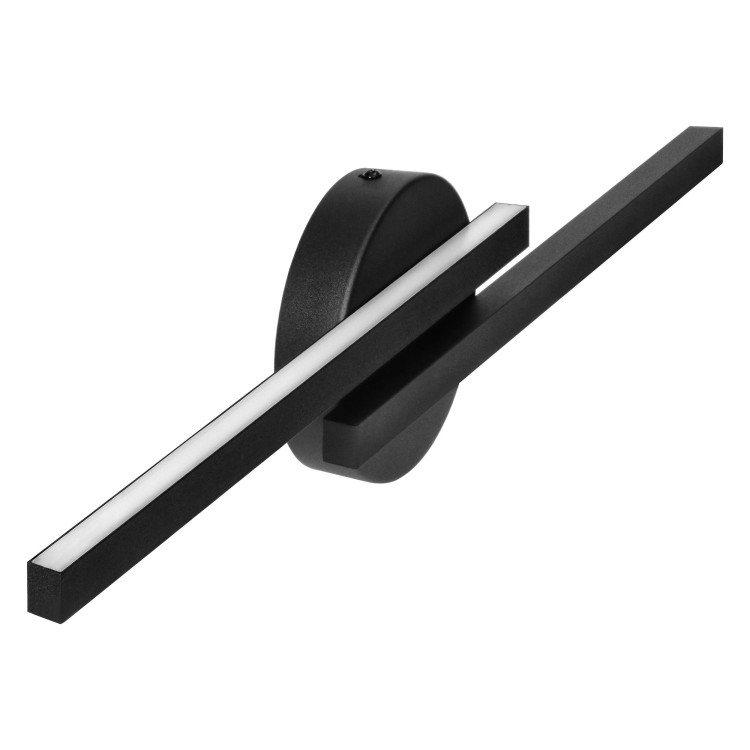 TEKANO LED 14W, lampa nad lustro, 1540lm, 4000K, IP44, dł. 55 cm, aluminium, czarna AD-OM-6517L4/B ADVITI