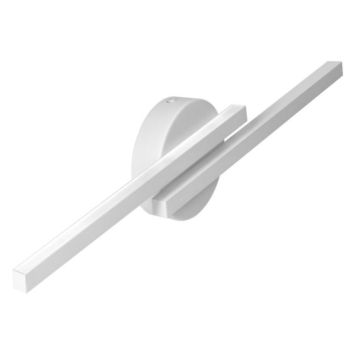 TEKANO LED 14W, lampa nad lustro, 1540lm, 4000K, IP44, dł. 55 cm, aluminium, biała AD-OM-6517L4/W ADVITI