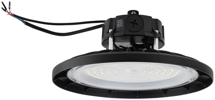 Oprawa LED, halowa, z regulowaną mocą i temperaturą barwową 230V,60/80/100W,10200/13600/17000lm,3000/4500/6000K,EEI=C LHBPW100CCT Tracon Electric