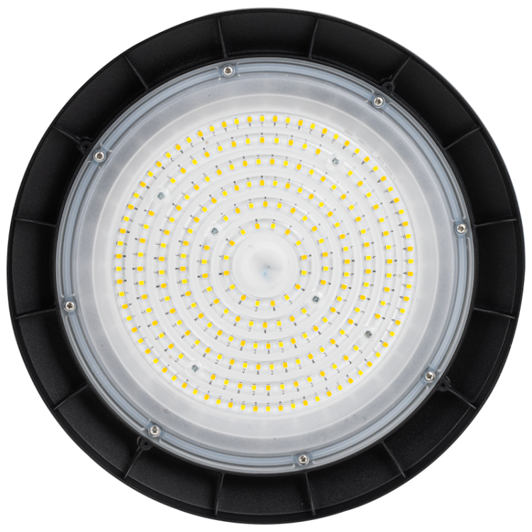 Oprawa LED, halowa, z regulowaną mocą i temperaturą barwową 230V,60/80/100W,10200/13600/17000lm,3000/4500/6000K,EEI=C LHBPW100CCT Tracon Electric