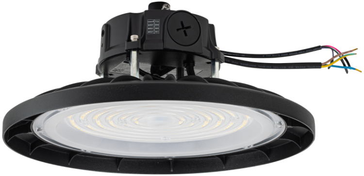 Oprawa LED, halowa, z regulowaną mocą i temperaturą barwową 230V,100/120/150W,17000/20400/25000lm,3000/4500/6000K,EEI=C LHBPW150CCT Tracon Electric