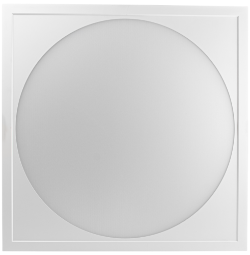 Panel LED, kwadratowy, edgelit, z okrągłym modułem świetlnym 230VAC,50Hz,40W,4000lm,3-4-6000K,IP40,UGR<19,595x595mm,EEI=F LPR606040CCT Tracon Electric