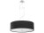 Lampa sufitowa wisząca Loft VIVIANE BLACK III ZWIS 6774 NOWODVORSKI Lighting 3xE27 nowoczesna oświetleniowa zwis Industrialna żyrandol abażur tkanina czarny Inspiracje Premium