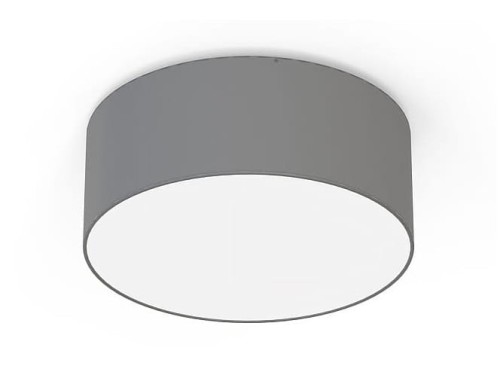 Lampa sufitowa Loft CAMERON GRAY II 9687 NOWODVORSKI Lighting 2xE27 nowoczesna oświetleniowa Industrialna plafon abażur tkanina szary Inspiracje Premium