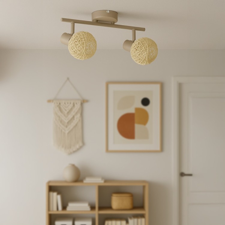 Lampa sufitowa DEX 2xE14 ML2118 Milagro