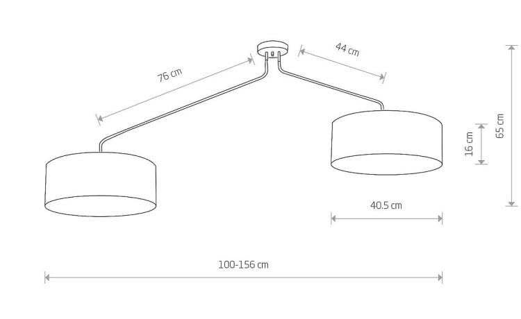 Lampa sufitowa wisząca Loft FALCON WHITE 7951 NOWODVORSKI Lighting 6xE27 nowoczesna oświetleniowa zwis Industrialna żyrandol abażur tkanina biały Inspiracje Premium