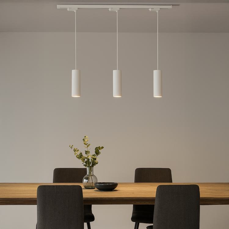 Oprawa Pipe Track Zwis Biały 1xGU10 ML2125 Milagro