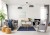 Lampa sufitowa wisząca Loft FALCON GRAY 7948 NOWODVORSKI Lighting 6xE27 nowoczesna oświetleniowa zwis Industrialna żyrandol abażur tkanina szary Inspiracje Premium