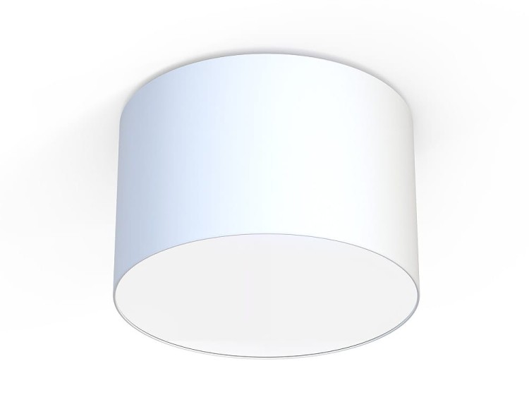 Lampa sufitowa Loft CAMERON WHITE III 9684 NOWODVORSKI Lighting 3xE27 nowoczesna oświetleniowa Industrialna plafon abażur tkanina biały Inspiracje Premium