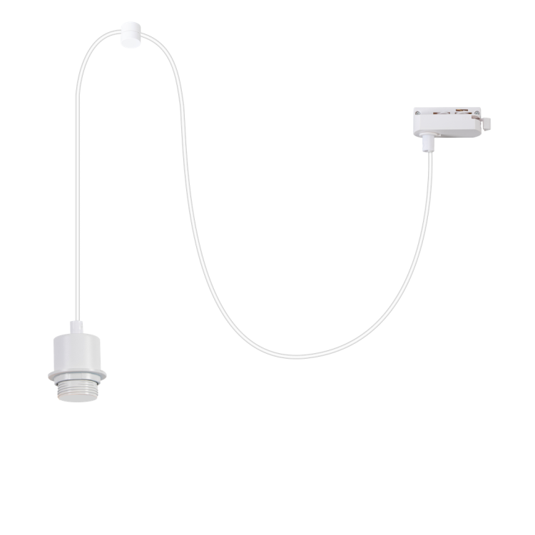 Zawiesie Hang Track Biały 1xE27 ML2279 Milagro