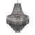 Żyrandol CORAL Black 3xE14 MLP1585 Milagro