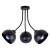 Lampa sufitowa QUEEN 3xE27 MLP2056 Milagro